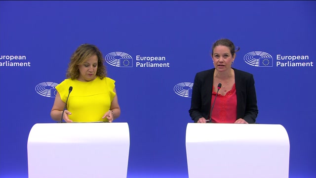 Socialists and Democrats (S&D) press briefing by Iratxe GARCÍA PÉREZ, (S&D, ES), S&D Group Leader